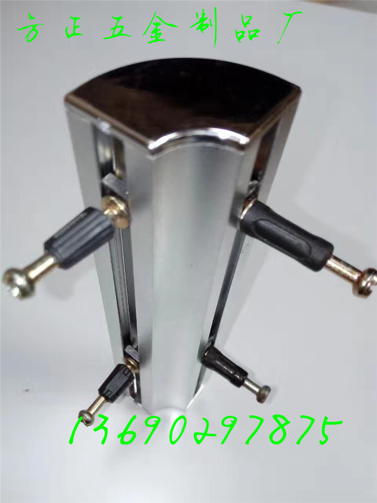 Hardware accessories for bed corner aluminum alloy matte bed corner protector bed corner corner bed corner yard bed corner connector