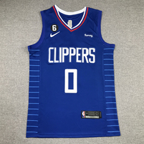 Clippers #0 Westbrook American Sports basketball jersey