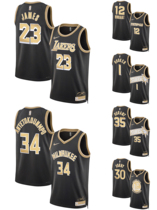 24Lakers #23 James Suns 1 Booker American basketball jersey
