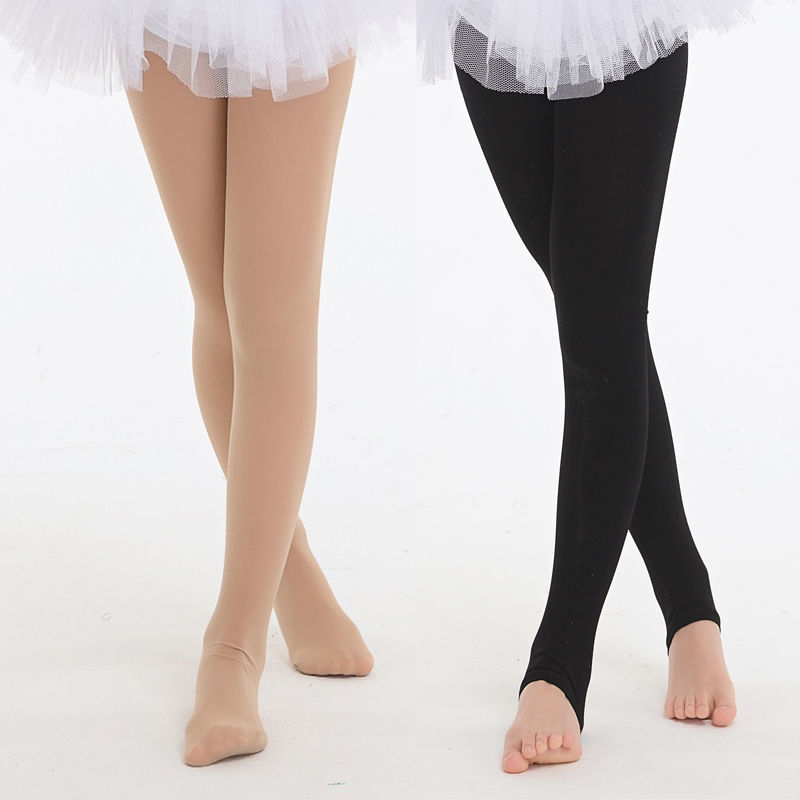 Spring and autumn children's skin color leggings tights steel pants girls stockings pantyhose baby dance socks bare legs