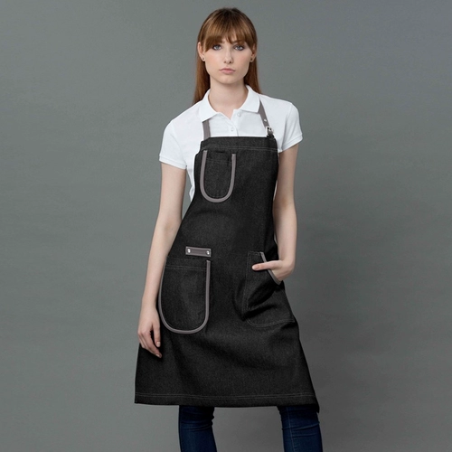Модный кофейный милый искусственный фартук подходит для мужчин и женщин для работы, в корейском стиле, делается под заказ
