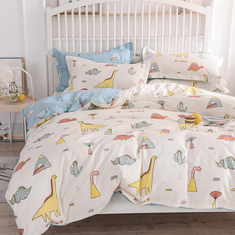 Dễ thương phim hoạt hình bông kitty chăn đơn bộ đồ giường Hello Kitty chăn trẻ em tấm Snoopy - Quilt Covers 	chăn phao mùa đông