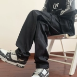 Летние тонкие альпинистские штаны для отдыха, свободный прямой крой