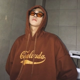 Трендовая брендовая толстовка с капюшоном, лонгслив для отдыха в стиле хип-хоп, куртка