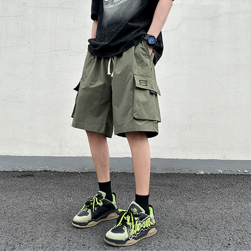 Хаки униформа медсестры, летние шорты, тонкие штаны, повседневные брюки, в американском стиле, большой размер