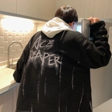 Зимняя бархатная трендовая куртка, пуховик, в американском стиле