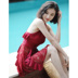 Mới hai mảnh áo tắm chia nhỏ nữ nhỏ nước hoa bikini nhỏ ngực tập hợp váy bảo thủ Pingjiao nóng mùa xuân tắm phù hợp - Bộ đồ bơi hai mảnh đồ bơi 2 mảnh dáng váy Bộ đồ bơi hai mảnh