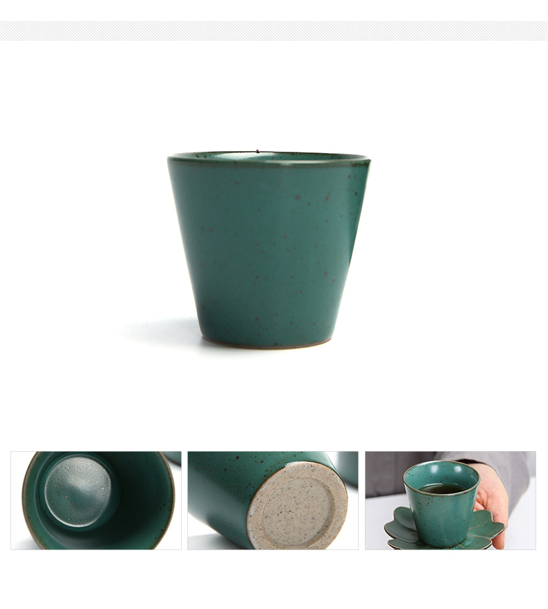Kung fu tea ceramic tea set master cup personal cup pu single cup, small cup home kit sample tea cup
