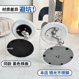 Минималистичный мраморный круглый маленький дизайнерский диван, изысканный стиль