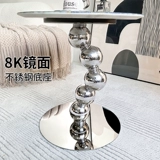 Минималистичный мраморный круглый маленький дизайнерский диван, изысканный стиль