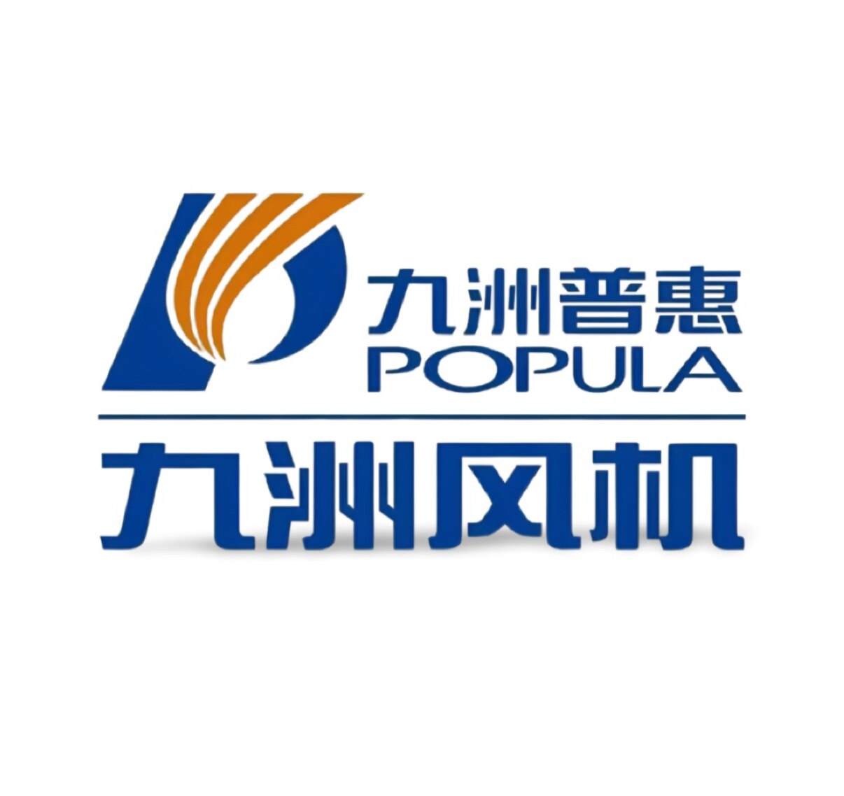 佛山九洲普惠风机仓库直发的LOGO