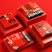 caber Capelli Red couple underwear mens flat corner Red born is a cow breifs female gift box New Year