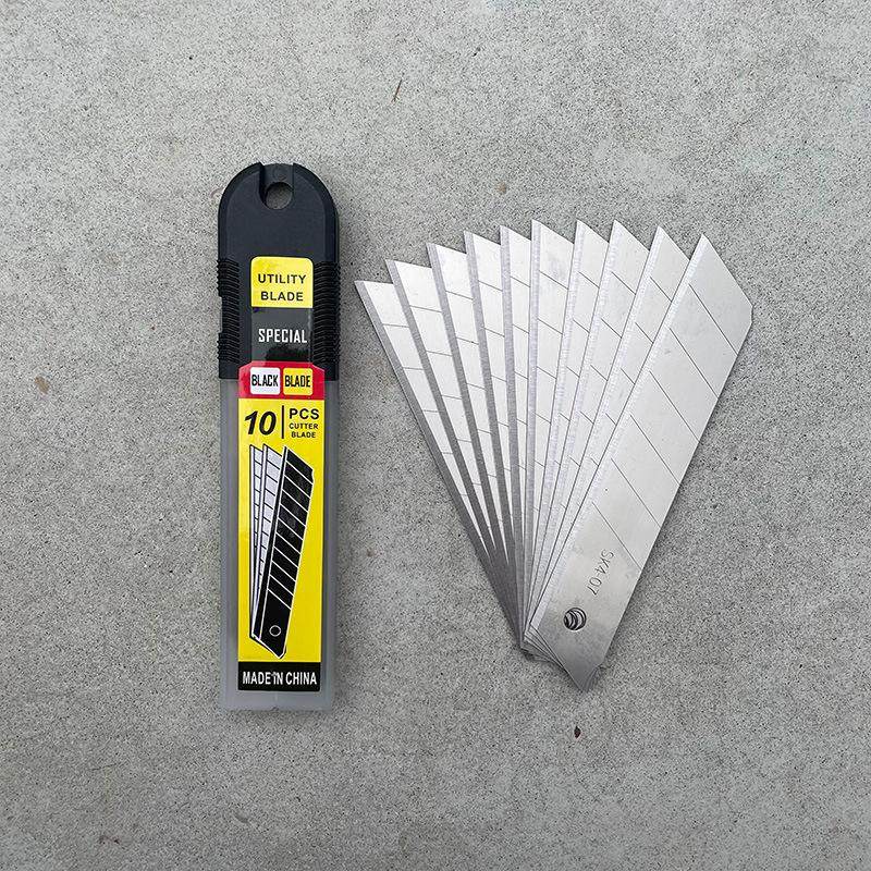 Industrial Paper Cutter 25mm Large Blade Heavy-Duty Wallpaper Knife Box Cutter Thickened Large Utility Knife Blade