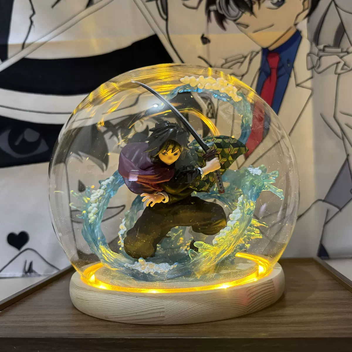 Фигурка-переферий Demon Slayer: Kimetsu no Yaiba, наматывающаяся черная смерть Mou Jiguo Yuan 1, модель-ориентир, подарок на день рождения и детский праздник