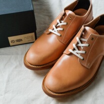 Full-code spot Japanese Tenjin Works Supreme God Tochigu cowhide low-top work boots