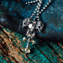 American Palace grade Bill Wall Leather graffiti cranial beads with small objects