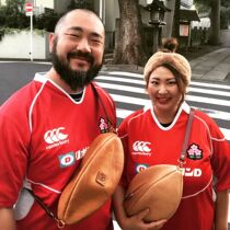 Brand new design Tenjin Works Tenjin little flower Ryosuke hand-made Tochigi vegetable tanned leather rugby shoulder backpack