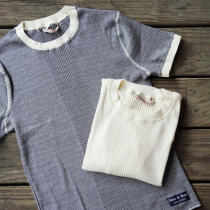 Comfortable blasted Fleurs De Bagne flower prisoner light and thin breathable cotton comfortable knitted T-shirt