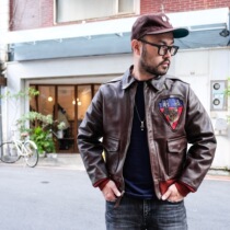 Shop do not note style Aero Leather top gauge outpost Squadron A- 2 flight jacket