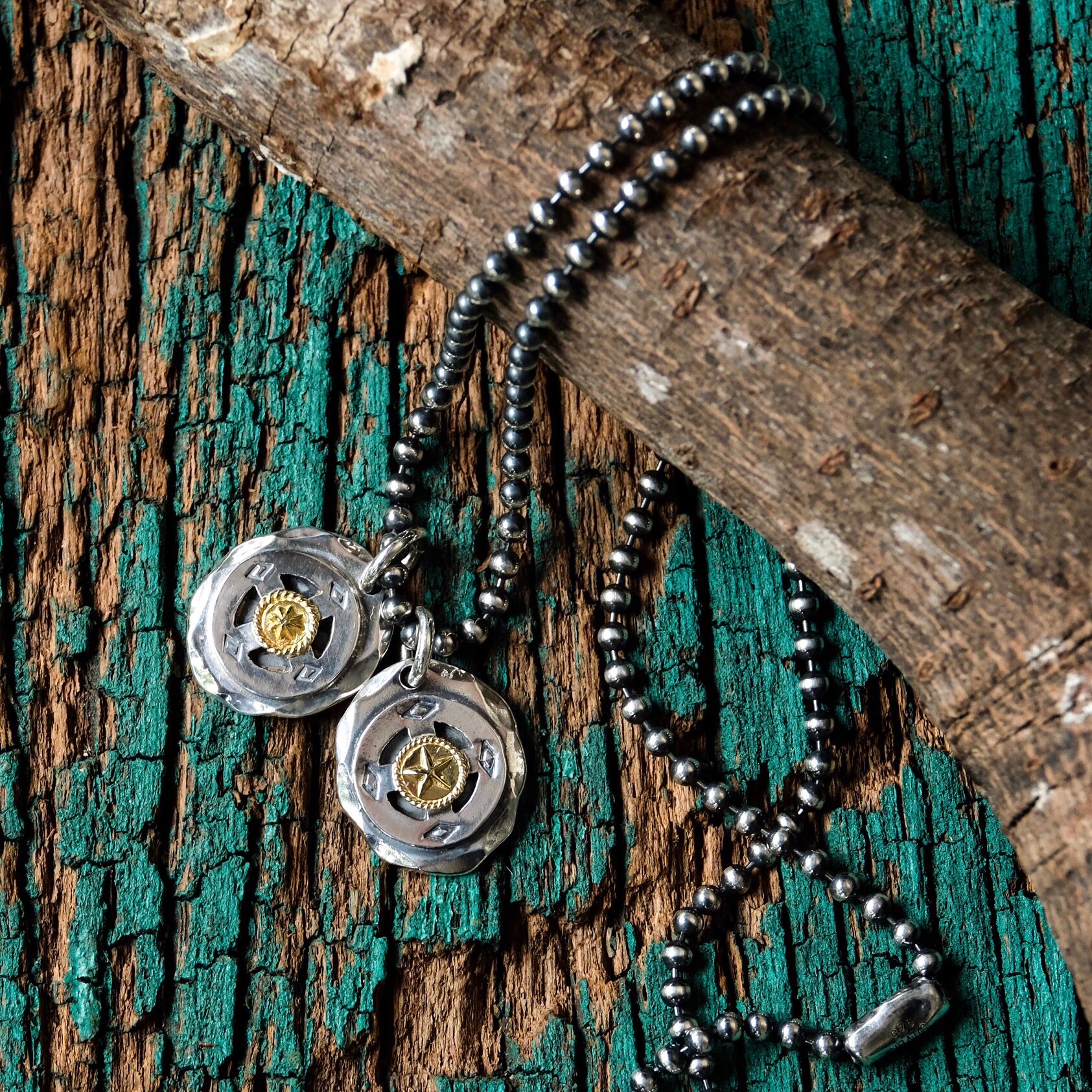 Spot plenty of matching theorizer Japanese pine well hand for DearBlossoms point gold and silver wheel cake pendant