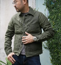 Warm artifact American FREENOTE thick wool blanket inside American waterproof wax cloth jacket