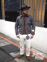 NISSAN (BROWNS BEACH) 7924 TYPE-1ST-JACKET BLENDED WOOL JACKET