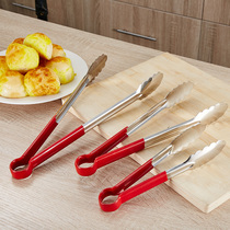 Kang Lei stainless steel food clip bread clip barbecue clip barbecue clip steak clip food clip steak dish ice clip