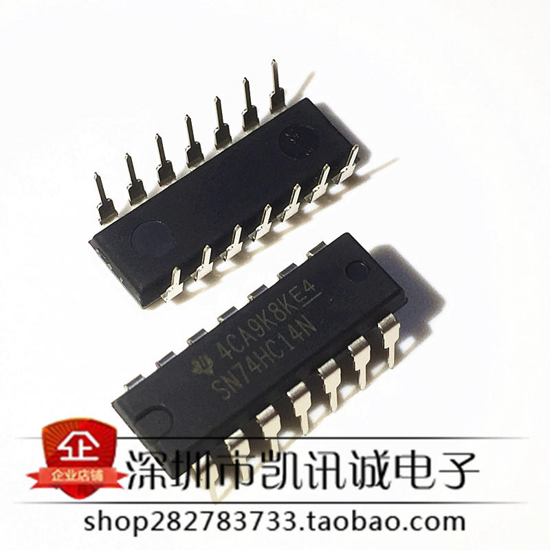 SN74HC14N new imported original DIP-14 TI Dezhou 74HC14