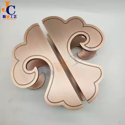 Chinese antique door handle glass door wooden door wishful big door handle spot