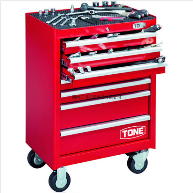 Japan TONE front field TCS910 SV BK steam repair combined wrench suit drawer-type tool car
