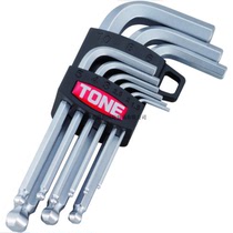 Japanese TONE Maeda BS900 special alloy steel L-shaped ball head hex wrench set