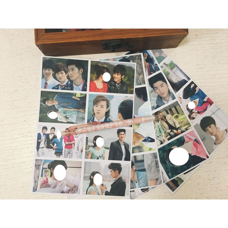 Let's Watch the Meteor Shower Together Small Stickers Zhang Han, Wei Chen, Yu Meng, Yun Hai, Chu Yuqin Youth Inspirational Idol Stickers