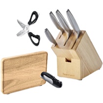 Tupperware new upgraded version of knives 8 pieces set Master Series steel sheet knife machete cooked food knife scissors