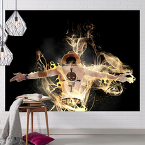 Day Style Wind Cartoon Background Cloth Sea Thief Wang Ins Hanging Cloth Background Wall Dormitory Renovation Bedside Wall Bedroom Wall Cloth