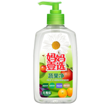 Mother one choice detergent vegetable and fruit net 420g non-toxic grade to remove pesticide residues safe and clean care of hands