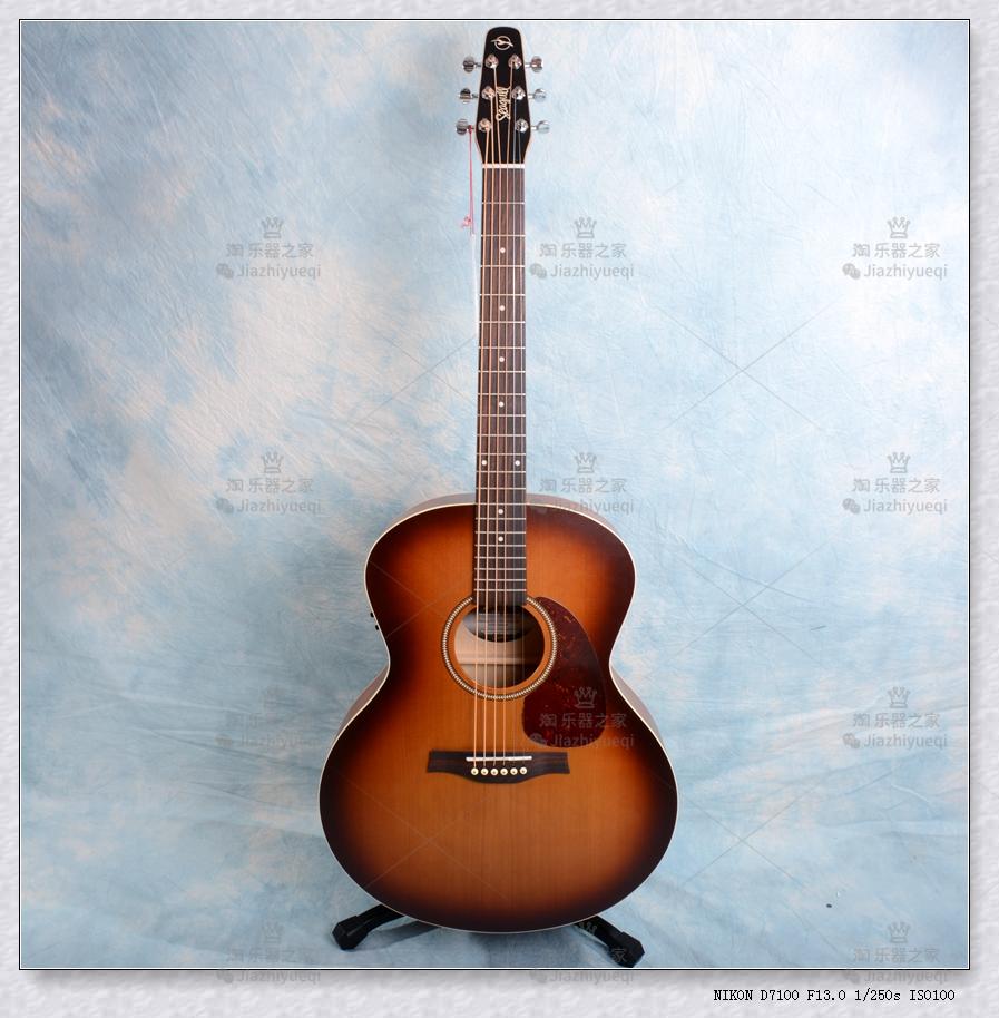 85 discount Seagull Seagull Entourage Rustic Burst Mini Jumbo QI folk guitar