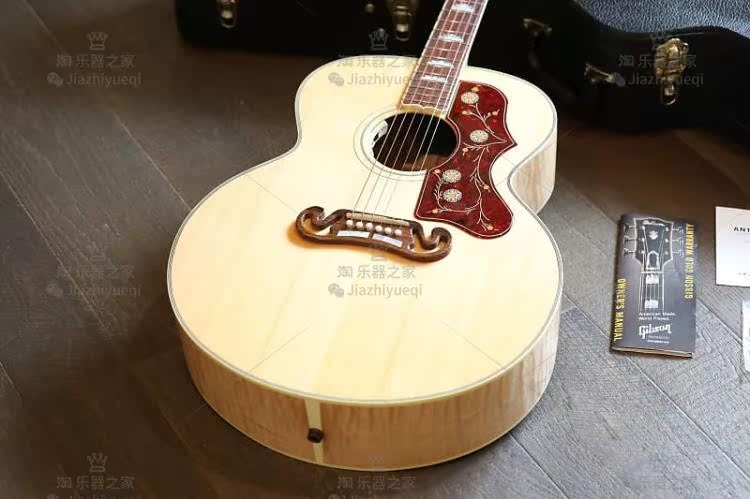 Spot discounted original clothing GIBSON Gibson SJ-200 STANDARD FULL BOARD ELECTRIC BOX WOOD GUITAR GUITIT