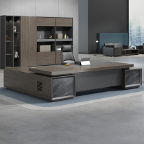 Double Side Cabinet Boss Table Presidents Table Office Furniture Manager Table Minimalist Modern Light Extravagant Bandae Single Desk