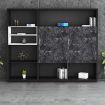 Jiahang office furniture filing cabinet data Cabinet wooden boss bookcase plate file storage storage cabinet landing