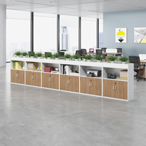 Flower Tank Cabinet Partition Cabinet Green Planting Cabinet Grass Cabinet Office Screen Partition Short Cabinet Flower Shelf Shelving Partition Wall