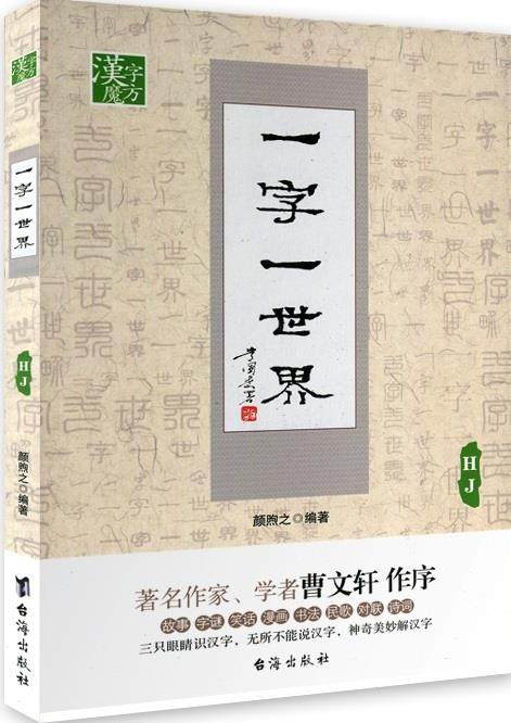 C正版書漢字魔方一字一世界 Hj顏煦之編著臺