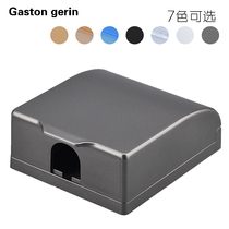 Type 86 bathroom toilet balcony socket waterproof box wall switch socket transparent protective surface cover dustproof splashproof box