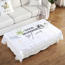 Nordic table mat tablecloth fabric rectangular living room coffee table tablecloth desk ins student tablecloth coffee table mat table mat