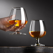French Dwarf Feet Brandy Cup Crystal Glass Thickened Foreign Wine Cup Red Wine Glass Suit 6 only Whisky Wine Glasses