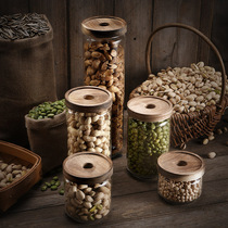 Home Food Grade Seal Tank Five Cereals Grocery Grain Storage Tank Large Damp Dry Fruits With Cover Coffee Bean Bottles