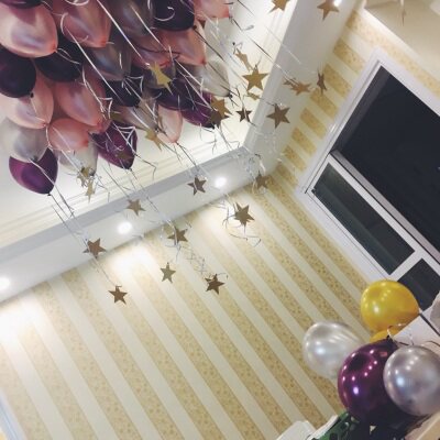 V80 Top Balloon Pendant Pendant Pendant Proposal Confession Wedding Wedding Room Decoration Birthday Party Arrangement
