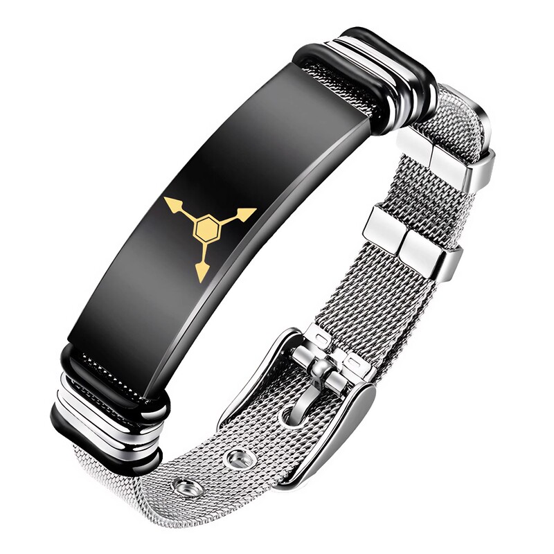 Inorganic Killer Uzi Bracelet Murder Drones Metal Bracelet Couple Decoration Two-Dimensional Gift