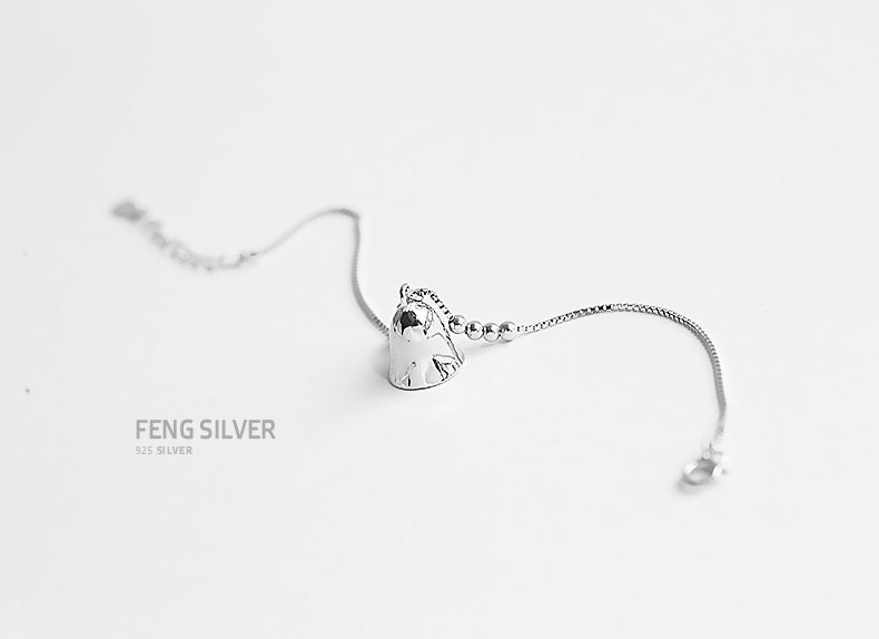 Chaine de cheville Femme en Argenterie - Ref 3101677 Image 8