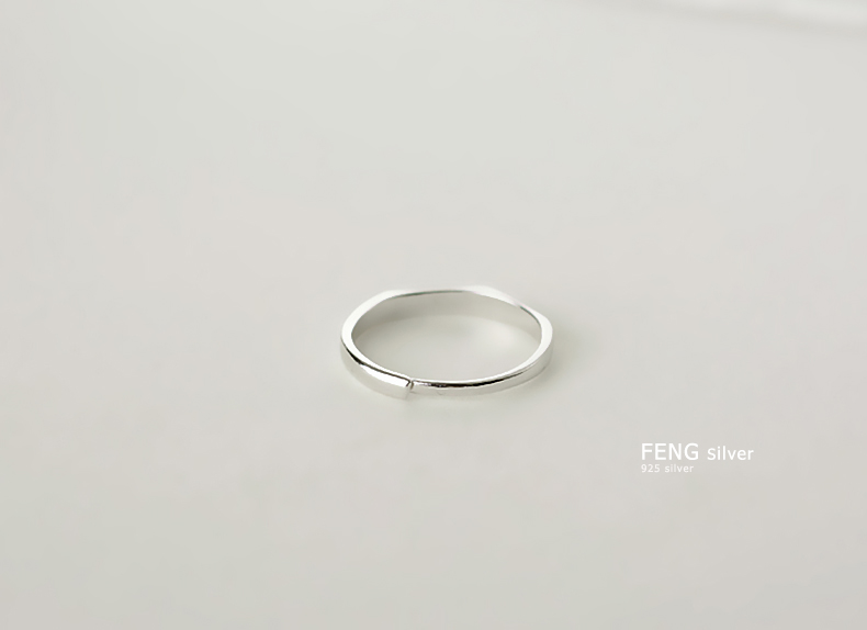Bague mixte en Argenterie - Ref 3089448 Image 17