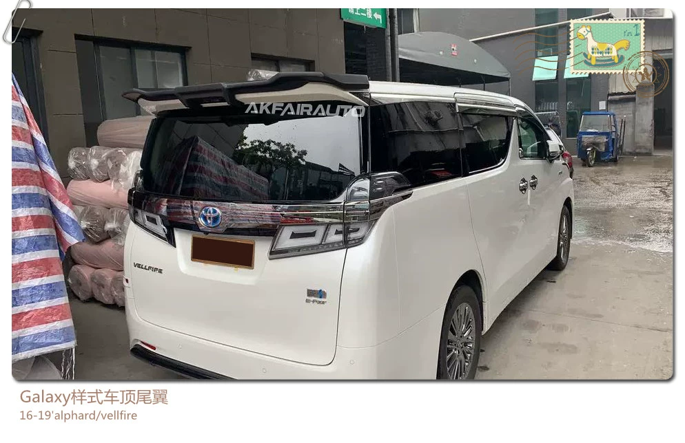 30 series Elfawell phương pháp sửa đổi cánh đuôi toyota alphard vellfire lụablaze - Sopida trên